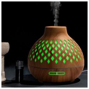 img 3 attached to Humidifier Aroma Diffuser 400 ml (Light wood)