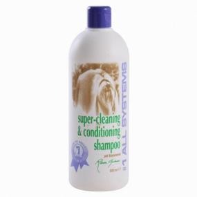 img 3 attached to #1 All Systems Super Cleaning&Conditioning Shampoo for cats and dogs, 500 ml