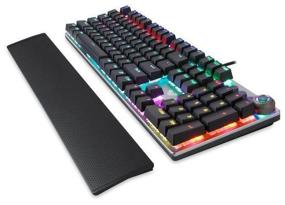 img 1 attached to Game keyboard AULA Fireshock V2 Mechanical Wired Keyboard Black usb