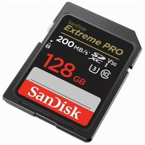 img 1 attached to Карта памяти SanDisk SDXC 128 ГБ Class 10, V30, UHS-I U3, 1 шт., черный