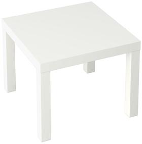 img 2 attached to Like coffee table / sofa 55x55 cm, color White