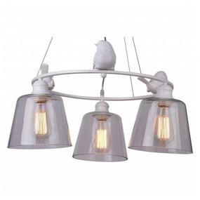 img 2 attached to Chandelier Arte Lamp Passero A4289LM-3WH, E27, 120 W, number of lamps: 3 pcs., armature color: white, shade color: colorless