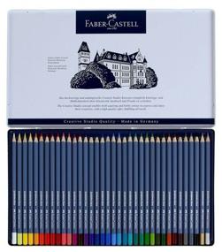 img 4 attached to Faber-Castell Watercolor Pencils Goldfaber Aqua, 36 colors (114636)