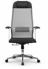 img 3 attached to Office chair metta "K-4-T" chrome, durable mesh, seat and back adjustable, black 532446