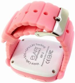 img 4 attached to Children's smart watch ELARI KidPhone 2, pink