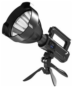 img 1 attached to Rechargeable Spotlight Flashlight / High Lumen / Super Bright LED Spotlight / 4 Modes / Waterproof