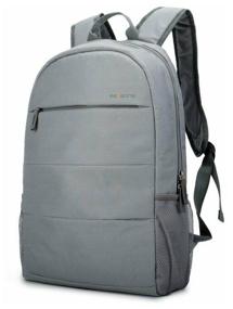 img 1 attached to Backpack for laptop 15.6 inches SEASONS universal MSP014, gray