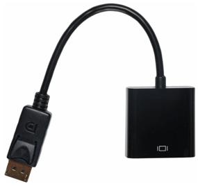 img 2 attached to DisplayPort to VGA adapter/adapter, for monitors, laptops, PC
