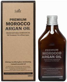 img 4 attached to La dor Argan Hair Oil: Luxurious Nourishing Treatment, 100 ml