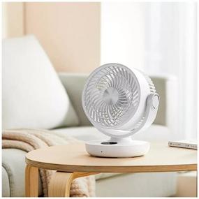 img 2 attached to Thermo Portable Circulation Fan White (XD-BXXHS01)