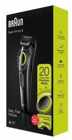 img 4 attached to Trimmer Braun BT 3221, black/green