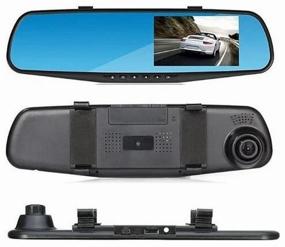 img 2 attached to Full HD 1080P Mirror DVR with Rear View Camera / 3 in 1 Car DVR