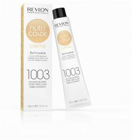 img 2 attached to Revlon Professional Nutri Color Filters 3-in-1 Cream - Golden Blonde (1003) - 100 ml