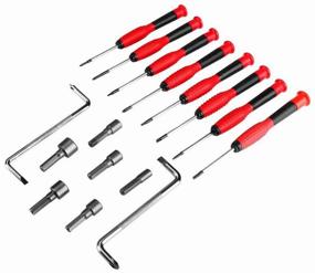 img 1 attached to Tool set DEKO 065-0607, 100 pcs, red/black