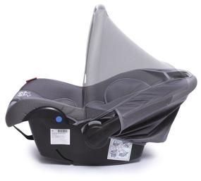 img 4 attached to 👶 Infant Carrier Group 0: Babycare Lora, Grey/Grey - Comfortable & Safe for Babies up to 13 kg