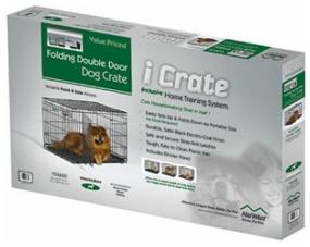 img 4 attached to Cage for dogs Midwest iCrate 1536DD 91х58х63 cm black