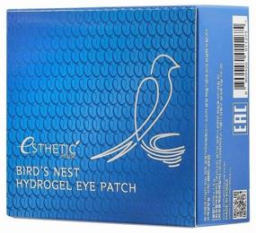 img 1 attached to Esthetic House Bird's Nest Hydrogel Eye Patch, 60 pcs.