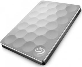 img 1 attached to 1 TB External HDD Seagate Backup Plus Ultra Slim, USB 3.2 Gen 1, Platinum