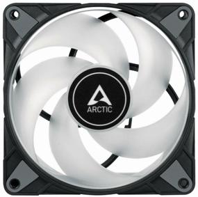 img 4 attached to Fan for Arctic P12 PWM PST 0dB Case, Black/White/ARGB