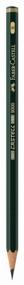 img 3 attached to Faber-Castell Castell 9000 black lead pencil set 12 pcs, 119065 green