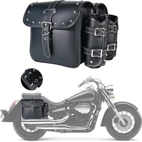 img 4 attached to High Density Motorcycle Saddebags ，Panniers Waterproof