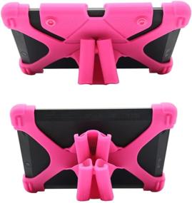 img 3 attached to Protect Your 8-Inch Tablet With CHINFAI'S Universal Silicone Cover In Rose