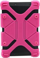 защитите свой 8-дюймовый планшет с помощью универсального силиконового чехла chinfai в розовом цвете логотип
