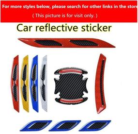 img 2 attached to Reflective Car Anti Scratch Protection Universal Interior Accessories
