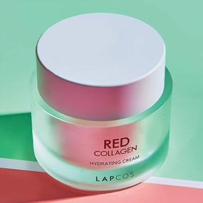 img 4 attached to Hydrating Cream For Face And Neck With Niacinamide And Collagen | LAPCOS Red Anti-Aging Moisturizer (1.69 Fl Oz) | Plump, Nourish, And Treat Fine Lines And Wrinkles