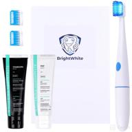 💡 introducing the brightwhite ylx 602 toothbrush toothpaste system: replaceable and effective! logo