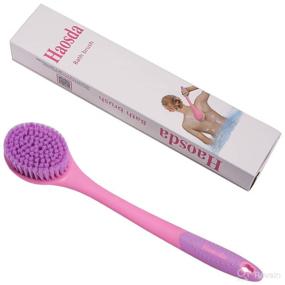 img 4 attached to 🚿 Streamlined Brush Handle for an Effortless Shower Brushing Experience