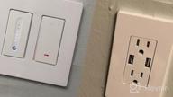 img 1 attached to Childproof Your Home With ENERLITES Elite Series Screwless Wall Plates - Dark Bronze (10 Pack) review by James Roper
