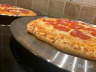 img 1 attached to Get Crispy And Healthy Pizza Every Time With Deedro'S Stainless Steel Pizza Pans - Set Of 4 Packs review by Zachary Jackson