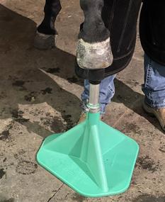 img 3 attached to Enhance Your Blacksmithing with the HOOF-IT Green 🔨 Hoof Stand: The Ultimate Green Hoof Stand for Optimal Efficiency
