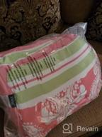 img 1 attached to Twin 5-Piece EMME Floral Comforter Set - Ultra Soft Brushed Microfiber Bed In A Bag (Red Floral) review by Jerome Pernell