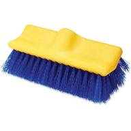 🧹 rubbermaid commercial products fg633700blue synthetic-fill wash brush: effective blue floor scrubber (1 ea) logo