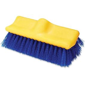 img 1 attached to 🧹 Rubbermaid Commercial Products FG633700BLUE Synthetic-Fill Wash Brush: Effective Blue Floor Scrubber (1 EA)