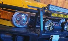 img 7 attached to GOOACC 20Inch 420W Triple Row Led Light Bar - Spot Flood Combo - Truck Golf Cart Boat - 2 Years Warranty
