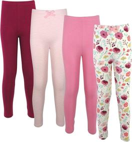 img 4 attached to 🌿 Discover the Comfort and Style of Touched Nature Organic Cotton Leggings for Girls' Clothing