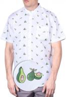 мужские рубашки с принтом на пуговицах и короткими рукавами — более 45 новинок, размеры от маленького до 4xl логотип
