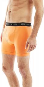 img 2 attached to 5-Pack Of Bolter Men'S Cotton Spandex All Day Boxer Briefs - Comfort & Durability!