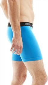 img 1 attached to 5-Pack Of Bolter Men'S Cotton Spandex All Day Boxer Briefs - Comfort & Durability!