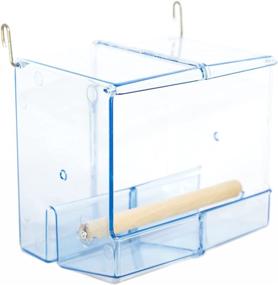 img 4 attached to 🐦 Birds LOVE Bird Feeder Seed Catcher Tray: Ideal Hanging Cup Food Dish for Parrot Cage - Perfect for Small Birds Lovebirds, Cockatiels, Canaries, Sun Conures, and Bluebirds