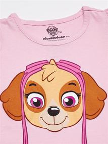 img 3 attached to 🐾 Paw Patrol Little Toddler Girls' T-Shirt: Clothing and Tops, Tees & Blouses