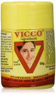 vicco vajradanti ayurvedic tooth powder logo