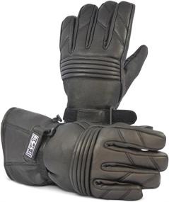 img 1 attached to Blok Motorcycle Gloves Thinsulate Motorcycles Motorcycle & Powersports