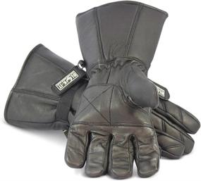 img 3 attached to Blok Motorcycle Gloves Thinsulate Motorcycles Motorcycle & Powersports