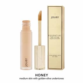 img 2 attached to Essential High Coverage Liquid Concealer - Soft Matte Finish - 25 Shades, Paraben-Free, Gluten-Free & Cruelty-Free, Vegan Friendly