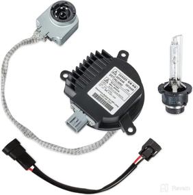 img 4 attached to 28474-8991A Infiniti G37 Headlight Ballast HID Xenon Control Unit with Igniter D2S Bulb - Compatible with G35, M35, M37, M56, FX35, EX35, FX37, FX50, FX45, QX56, QX70 and Nissan Altima Maxima - Replace 28474-89904