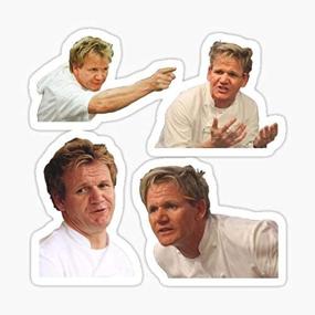 img 4 attached to Angry Gordon Ramsay Meme Sticker